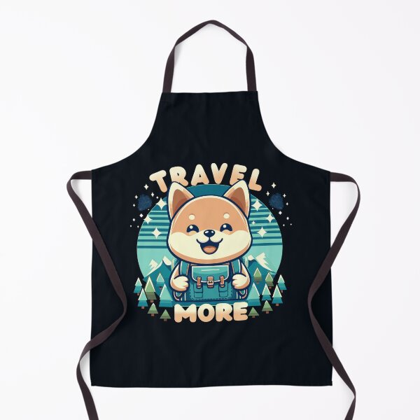 Item preview, Travel more, traveling dog, backpacker dog, backpacker designed and sold by antcpjr682.