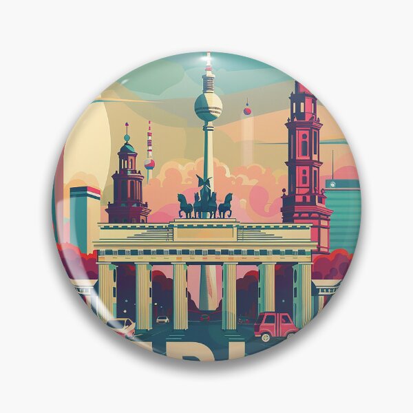 Item preview, Berlin Print Berliner Art  designed and sold by nomiraclehere.