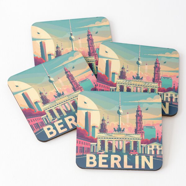 Item preview, Berlin Print Berliner Art  designed and sold by nomiraclehere.