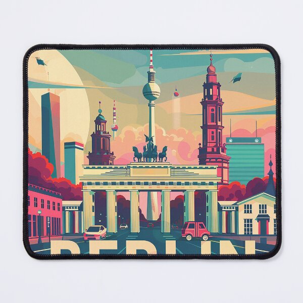 Item preview, Berlin Print Berliner Art  designed and sold by nomiraclehere.
