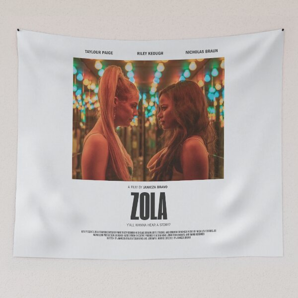 Item preview, Zola Movie Poster  designed and sold by madilafemina.