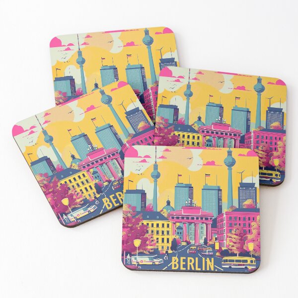 Item preview, Berlin Print Berliner Art  designed and sold by nomiraclehere.