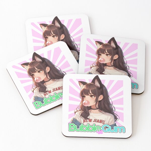 Item preview, Bubble Gum Girl, NWJNS,haerin,kitty girl designed and sold by 1SINGHA.