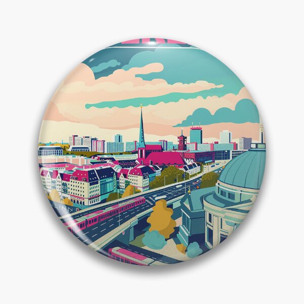 Item preview, Berlin Print Berliner Art  designed and sold by nomiraclehere.