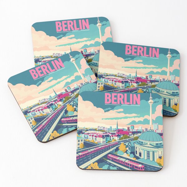 Item preview, Berlin Print Berliner Art  designed and sold by nomiraclehere.
