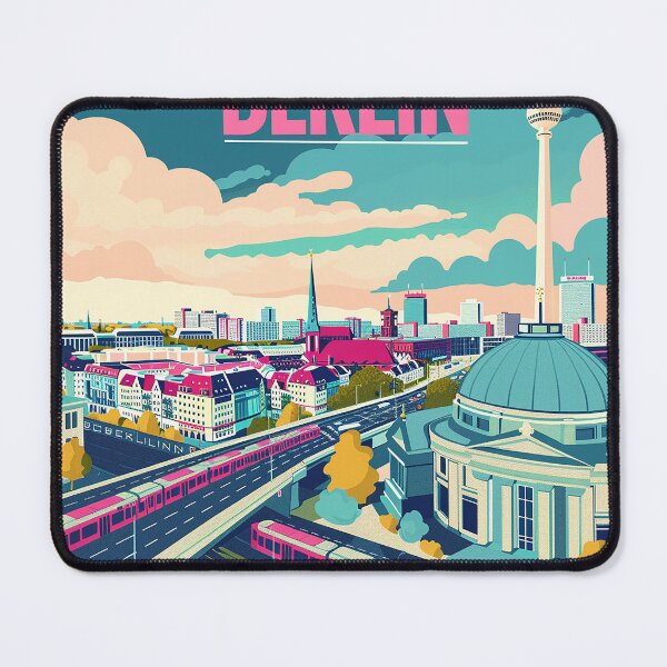 Item preview, Berlin Print Berliner Art  designed and sold by nomiraclehere.