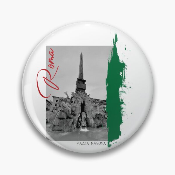 Item preview, Piazza Navona, Rome, Italy - Green Splash designed and sold by FinaldiDesign.