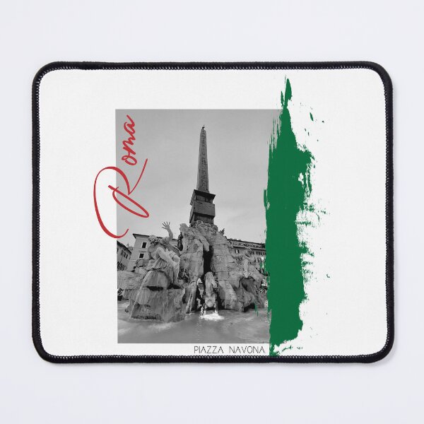 Item preview, Piazza Navona, Rome, Italy - Green Splash designed and sold by FinaldiDesign.