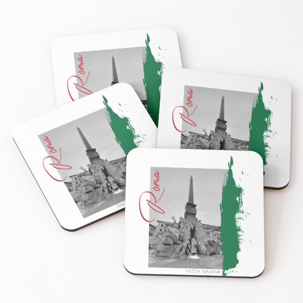 Item preview, Piazza Navona, Rome, Italy - Green Splash designed and sold by FinaldiDesign.
