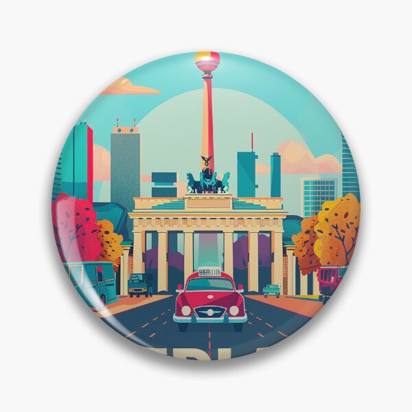 Item preview, Berlin Print Berliner Art  designed and sold by nomiraclehere.