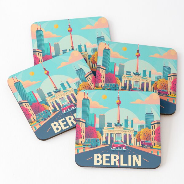 Item preview, Berlin Print Berliner Art  designed and sold by nomiraclehere.