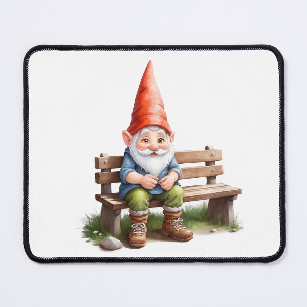 Item preview,  Gentle Watercolor Gnome Art designed and sold by Victoria Riabov.