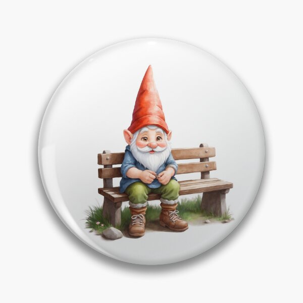 Item preview,  Gentle Watercolor Gnome Art designed and sold by Victoria Riabov.