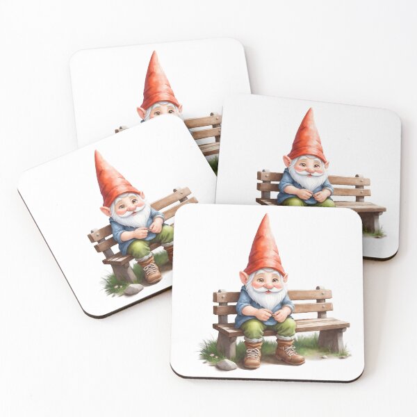Item preview,  Gentle Watercolor Gnome Art designed and sold by Victoria Riabov.