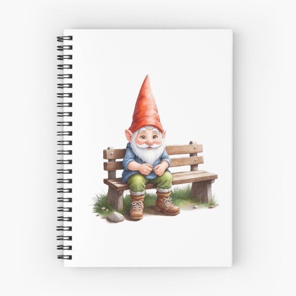 Artikelvorschau, Sanfte Aquarell Gnome Kunst entworfen und verkauft von Victoria Riabov.