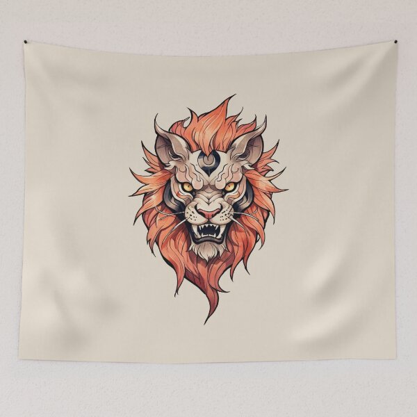 Item preview, Lion designed and sold by ArtCraftLab.