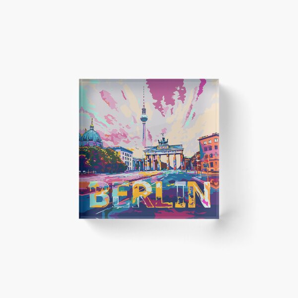 Item preview, Berlin Print Berliner Art  designed and sold by nomiraclehere.