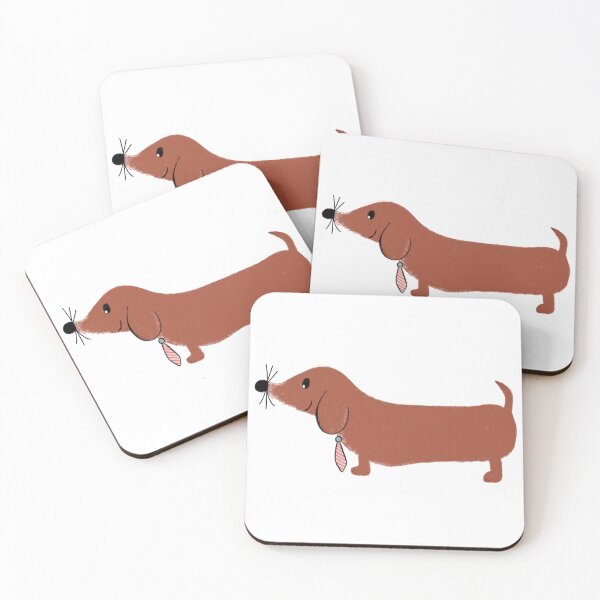 Item preview, Ties Dachshund designed and sold by cupcakiwi.