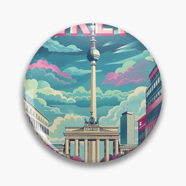 Item preview, Berlin Print Berliner Art  designed and sold by nomiraclehere.