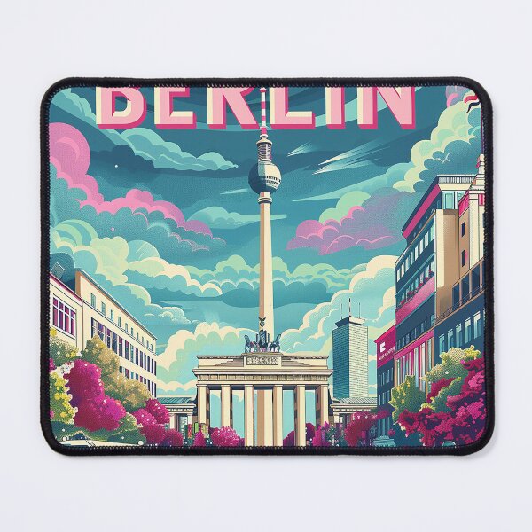 Item preview, Berlin Print Berliner Art designed and sold by nomiraclehere.