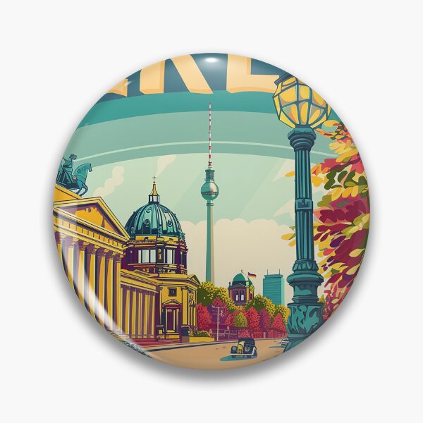 Item preview, Berlin Print Berliner Art  designed and sold by nomiraclehere.