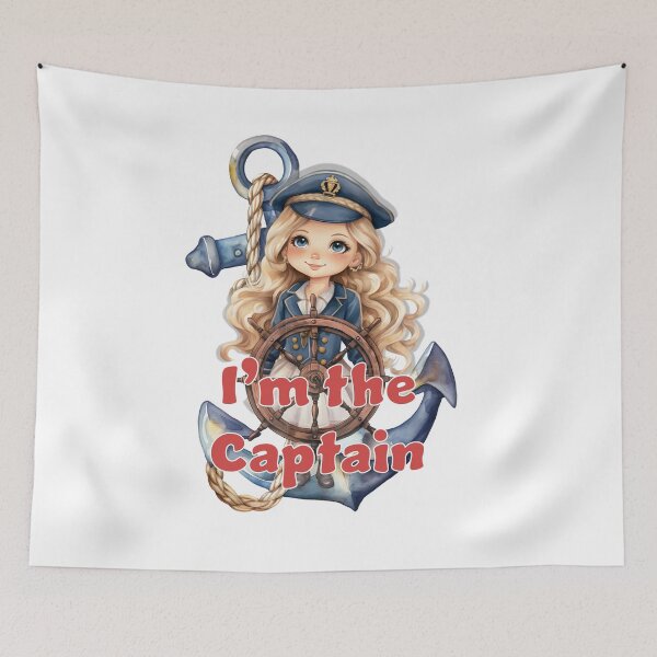 Item preview, I'm the Captain designed and sold by Lori Winslow Designs.