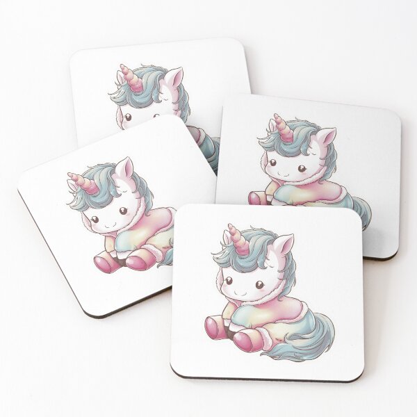 Item preview, Cute Pastel Unicorn Sticker  designed and sold by FlawlessDraft.