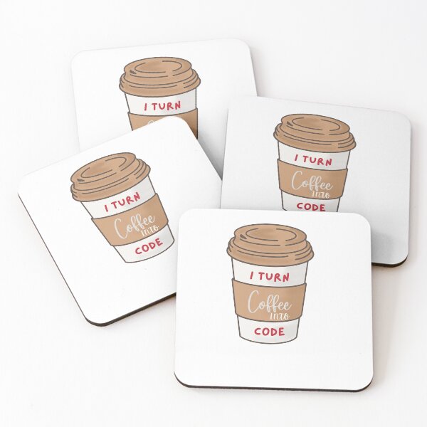 Item preview, I Turn Coffee Into Code designed and sold by MadScientist01.