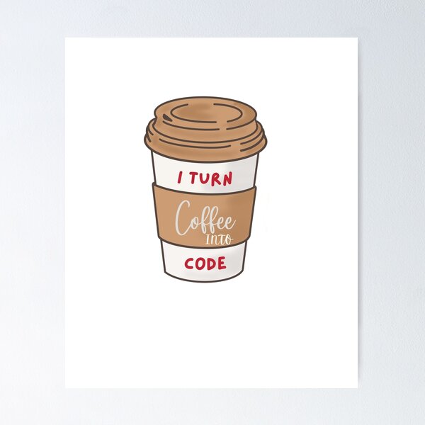 Artikel-Vorschau von Ich verwandle Kaffee in Code, designt und verkauft von MadScientist01.