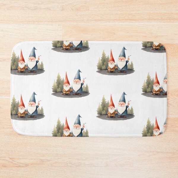 Item preview, Dreamy Watercolor Gnomes designed and sold by Victoria Riabov.