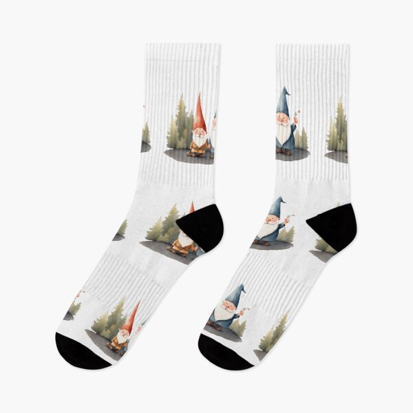 Item preview, Dreamy Watercolor Gnomes designed and sold by Victoria Riabov.