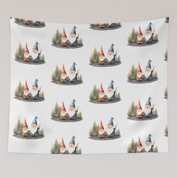 Item preview, Dreamy Watercolor Gnomes designed and sold by Victoria Riabov.