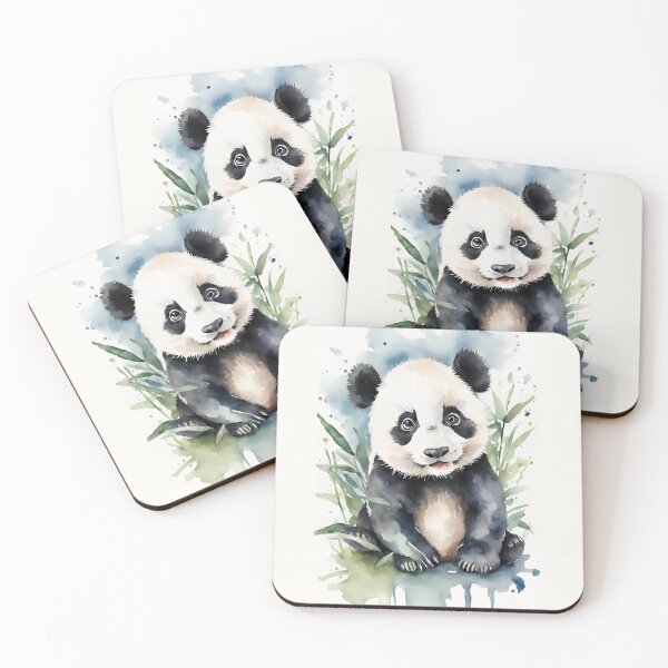 Item preview, Peaceful Panda: A Watercolor Wonder designed and sold by Emilyprintart.