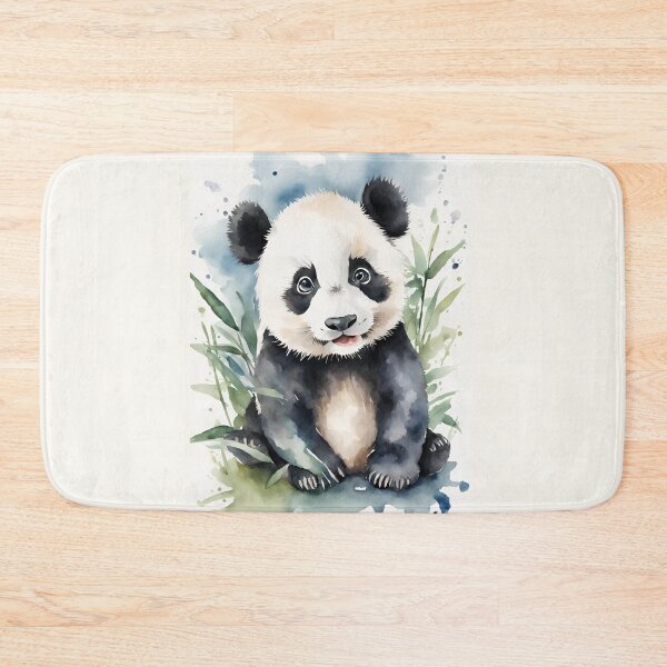 Item preview, Peaceful Panda: A Watercolor Wonder designed and sold by Emilyprintart.