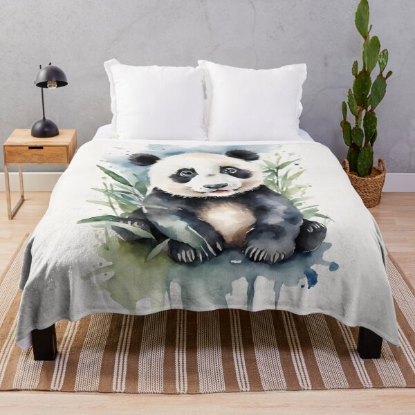 Item preview, Peaceful Panda: A Watercolor Wonder designed and sold by Emilyprintart.