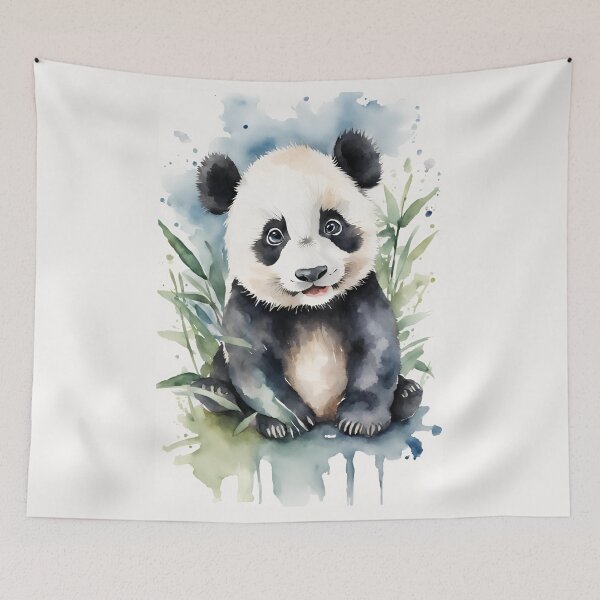 Item preview, Peaceful Panda: A Watercolor Wonder designed and sold by Emilyprintart.