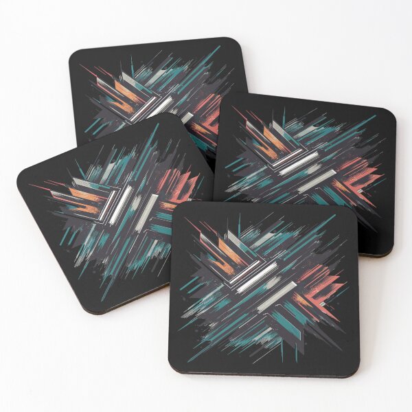 Item preview, Colorful abstract scratch art designed and sold by DreamVibeShirt.