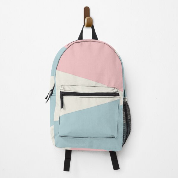 Item preview, DUCK EGG BLUE, BABY PINK and CREAM GEOMETRIC DESIGN PRINT designed and sold by RachelMacht.