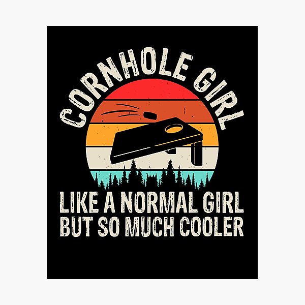 Item preview, Cornhole Girl, Cornhole Humor, Cornhole Player, Dummy Boards, Sack Toss Game, Beer Lover, Funny Dad designed and sold by behindthefacts.