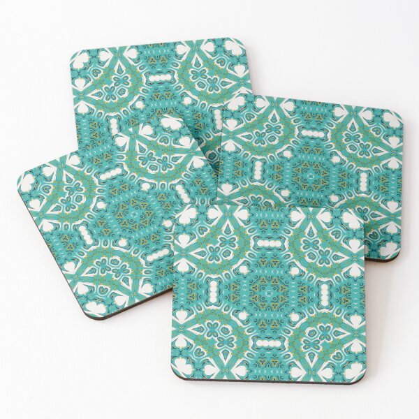 Item preview, Teal Appeal 6 Surface Pattern Artist Jenny Meehan  designed and sold by Jenny Meehan Art Prints and Patterns  .