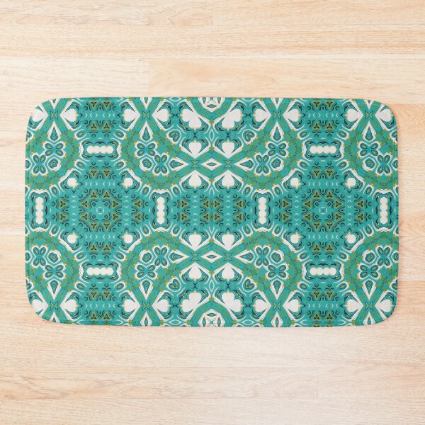 Item preview, Teal Appeal 6 Surface Pattern Artist Jenny Meehan  designed and sold by Jenny Meehan Art Prints and Patterns  .