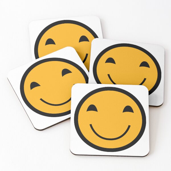 Item preview, Yellow emoji wide smile, closed eyes designed and sold by WwsNttb.