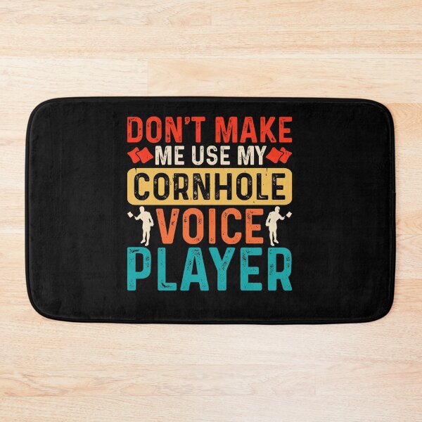 Item preview, Don't Make Me Use My Cornhole Player Voice, Cornhole Humor, Cornhole Player, Dummy Boards, Sack Toss Game, Funny Dad designed and sold by behindthefacts.