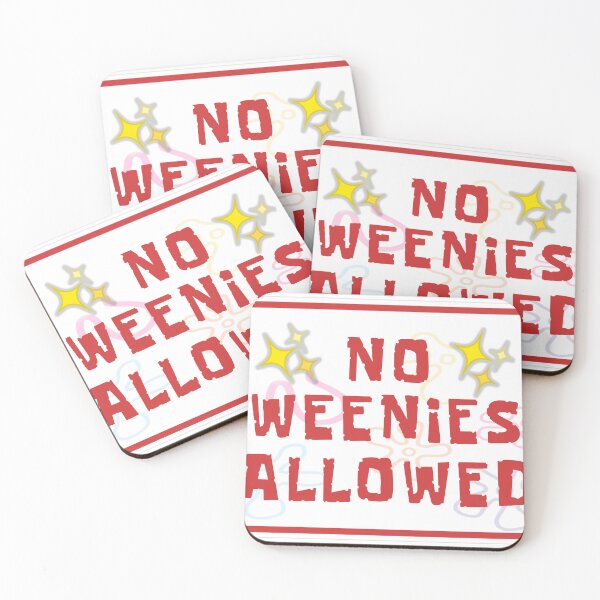 Item preview, Spongebob SquarePants- No Weenies Allowed designed and sold by Cameron Mills.