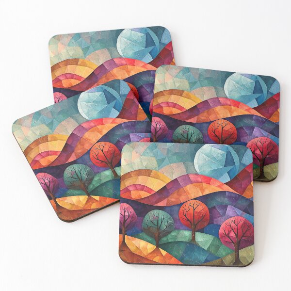Item preview, Meadow - Cubism designed and sold by KootenayDesigns.