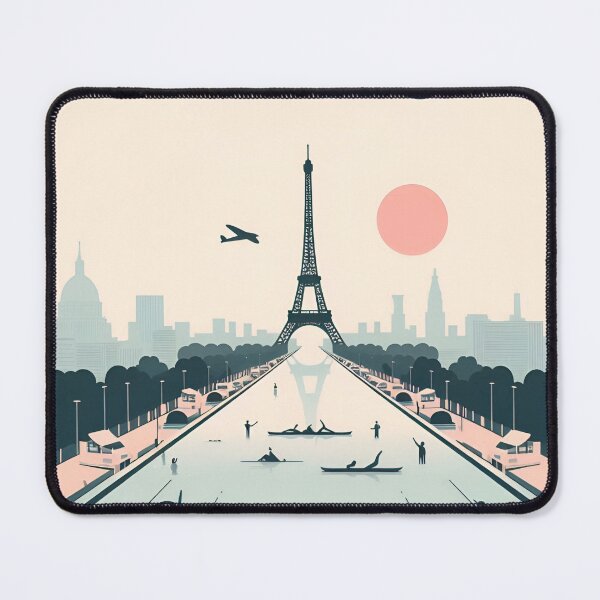 Item preview, Paris Olympics Swimming Fever 2024 designed and sold by TheHelpingCat.