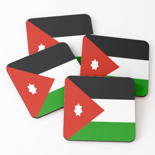 Item preview, National flag of Jordan a country in Western Asia designed and sold by Peter Etchells.