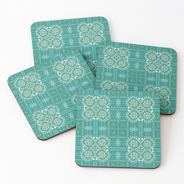 Item preview, Teal Appeal 11 Surface Pattern Artist Jenny Meehan  designed and sold by Jenny Meehan Art Prints and Patterns  .