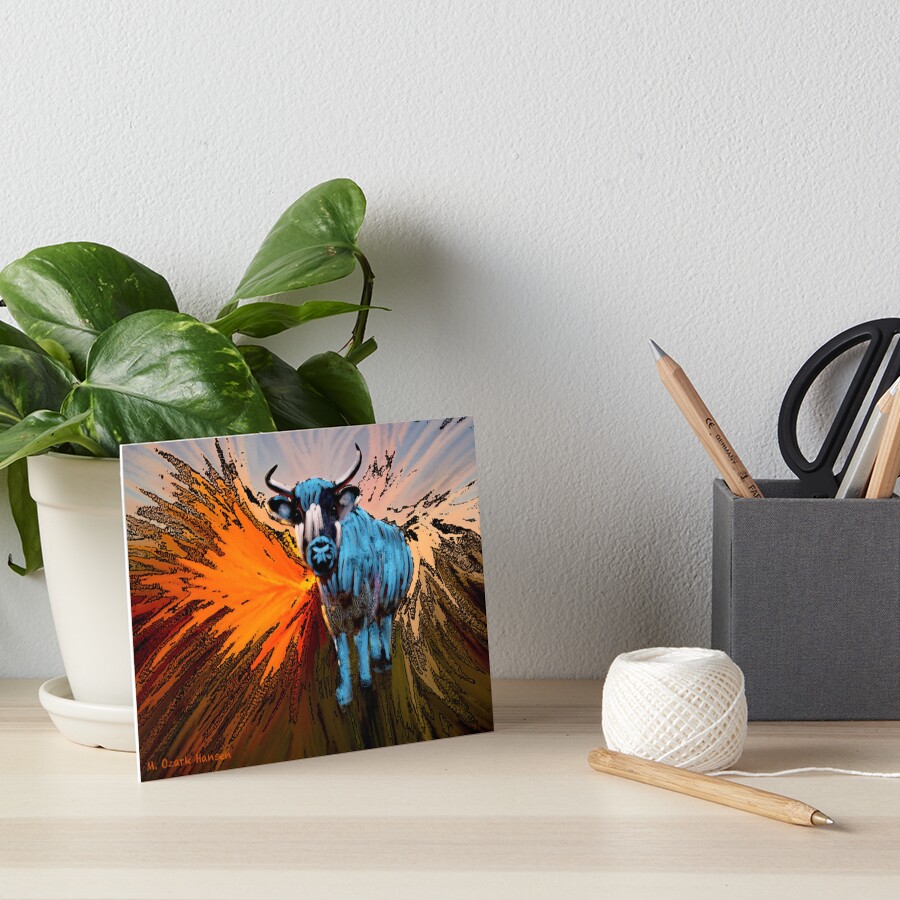 Item preview, Art Board Print designed and sold by OzarkAkerzFarm.