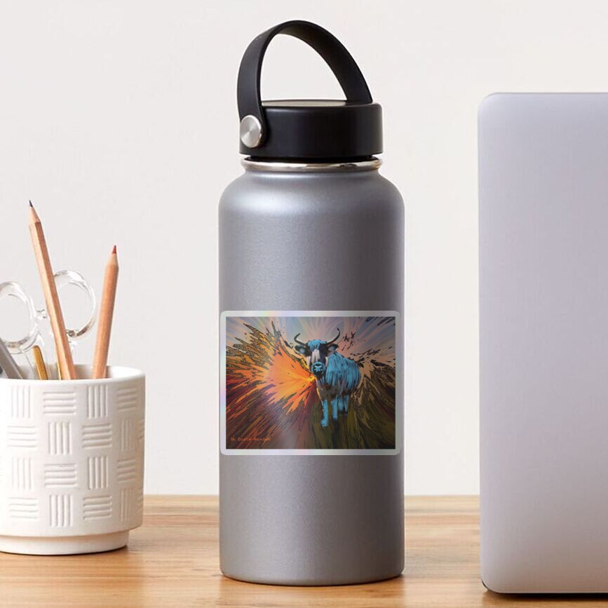 Item preview, Holographic Sticker designed and sold by OzarkAkerzFarm.